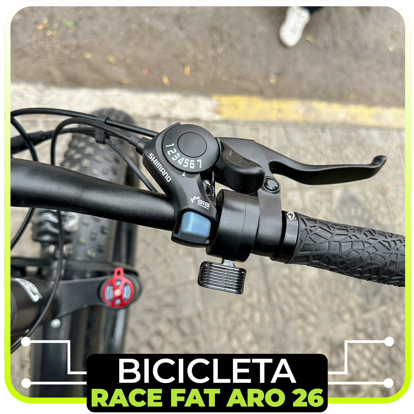 Bicicleta Race Fat Aro 26
