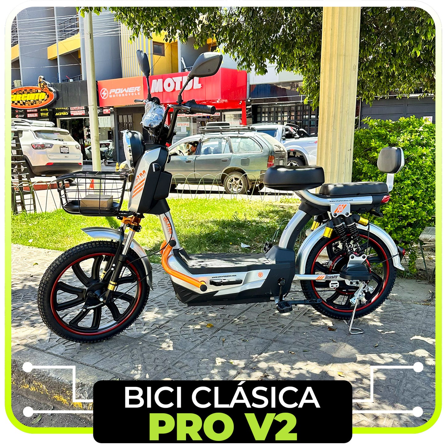 Bici Eléctrica Clásica  Pro V2