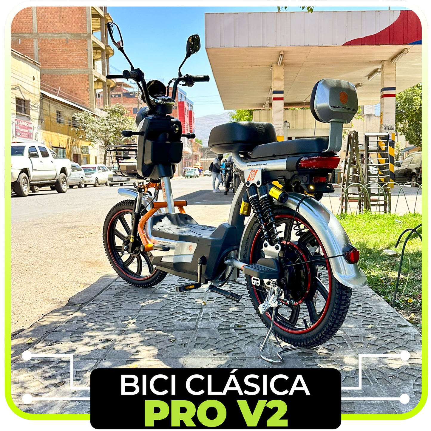 Bici Eléctrica Clásica  Pro V2