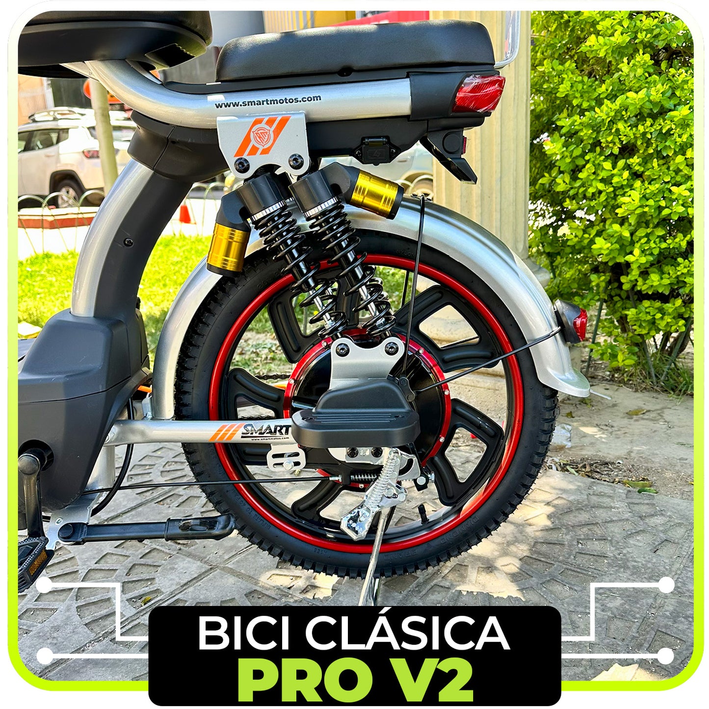 Bici Eléctrica Clásica  Pro V2