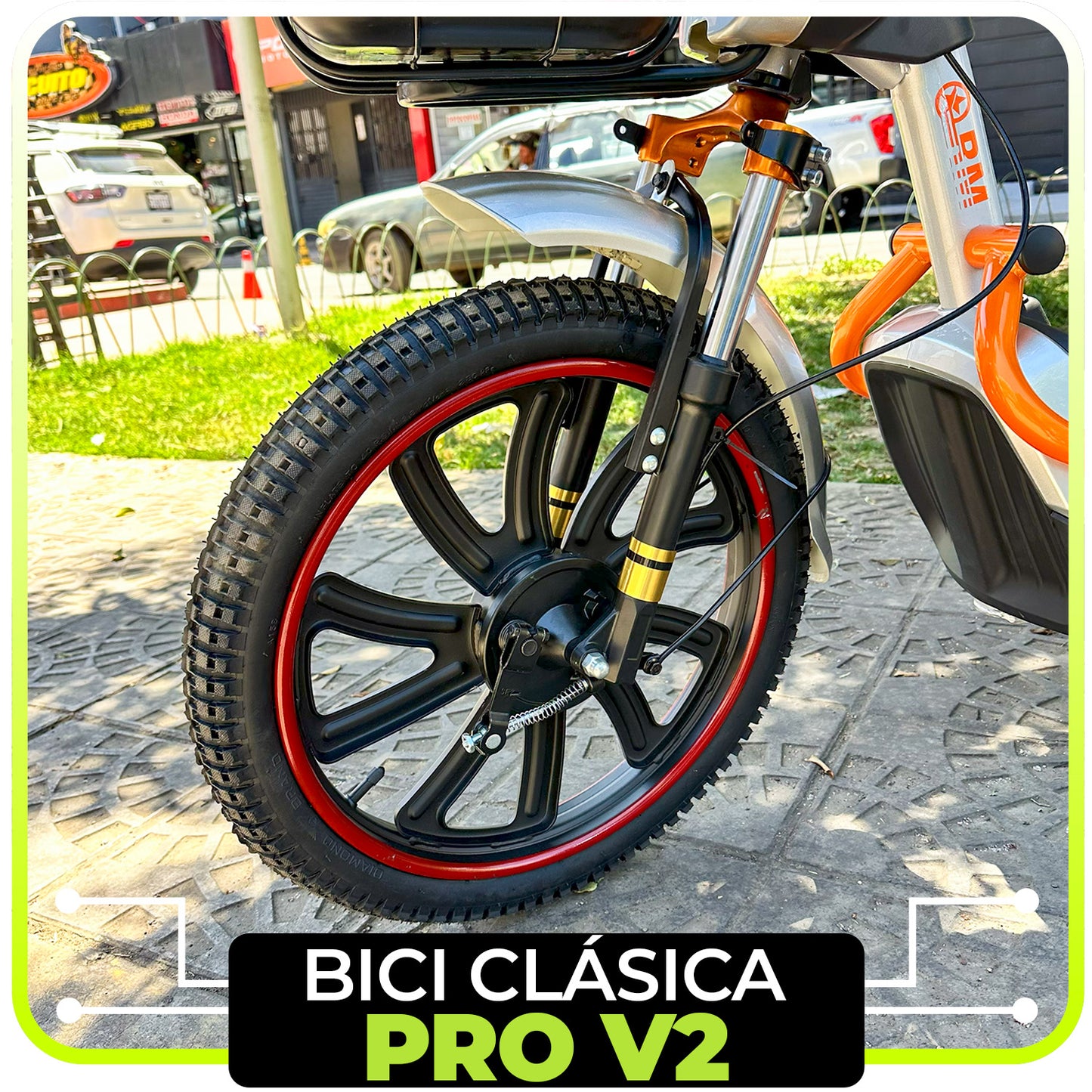 Bici Eléctrica Clásica  Pro V2