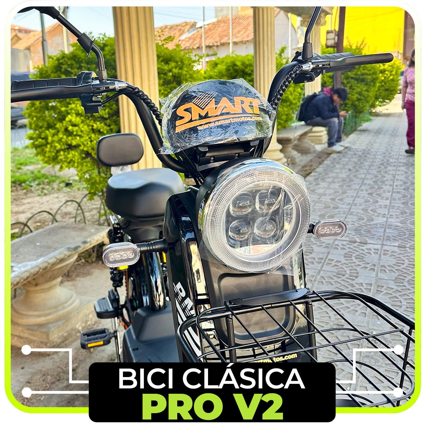 Bici Eléctrica Clásica  Pro V2