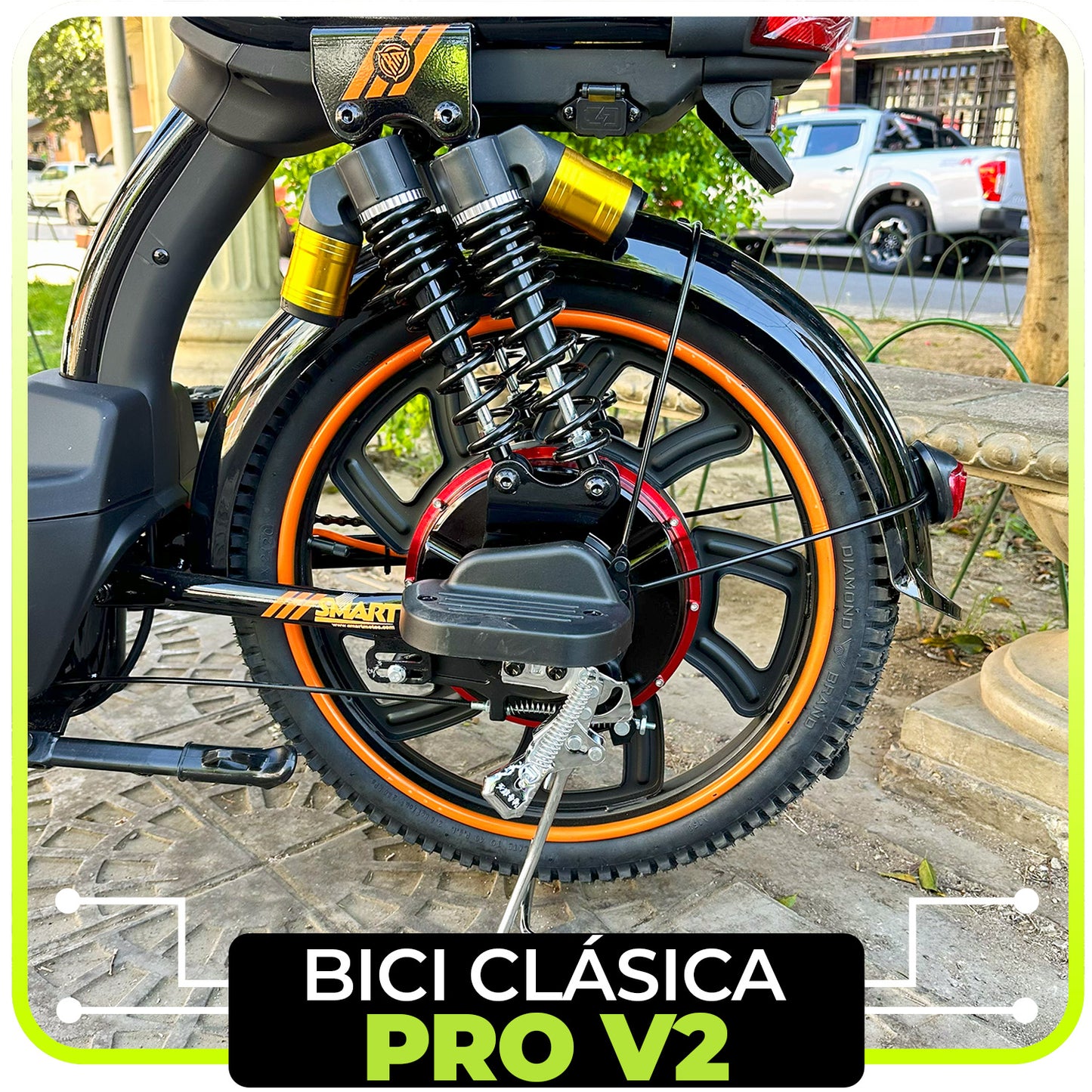 Bici Eléctrica Clásica  Pro V2