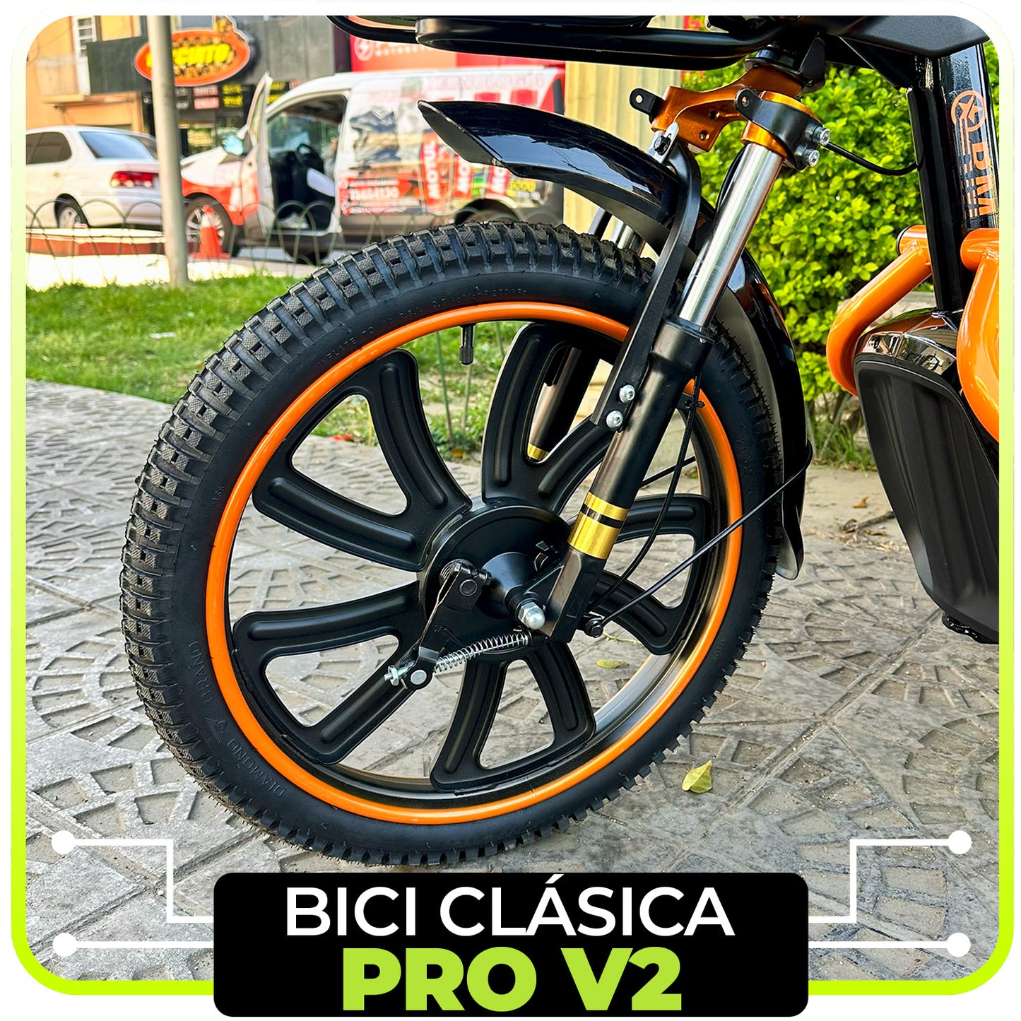 Bici Eléctrica Clásica  Pro V2