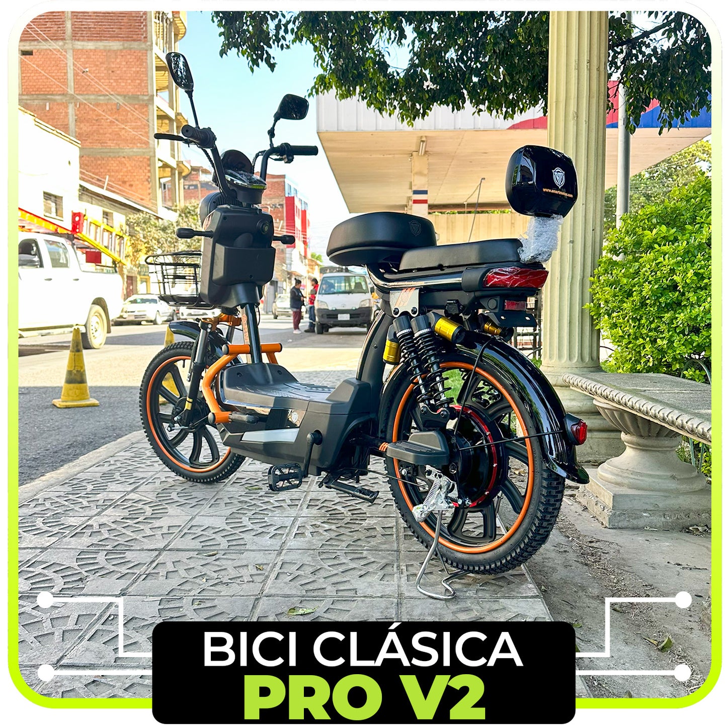 Bici Eléctrica Clásica  Pro V2