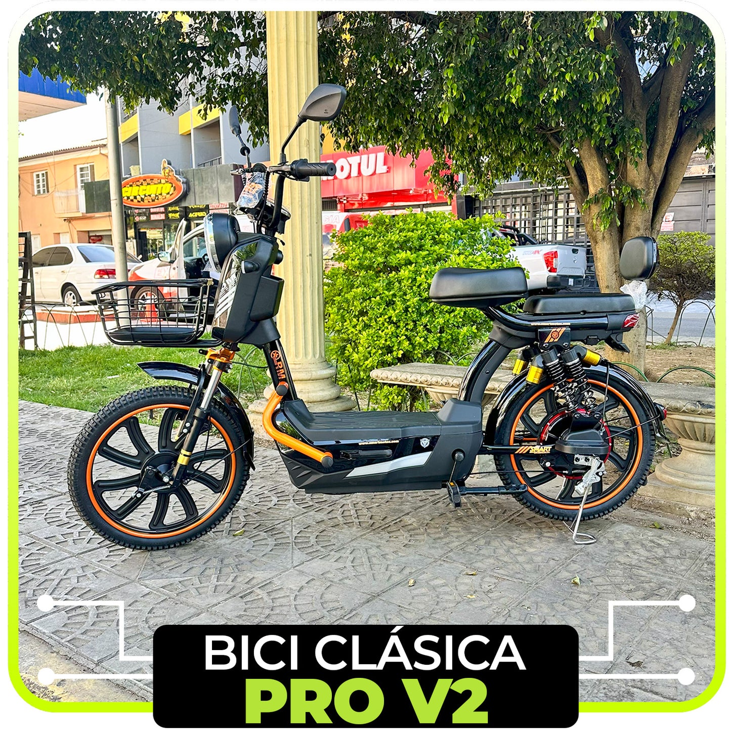 Bici Eléctrica Clásica  Pro V2