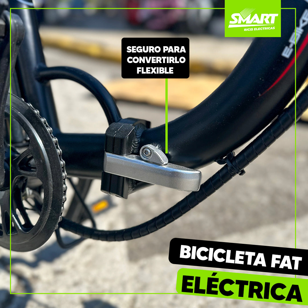 Bici Eléctrica FAT Plegable - Llantas Gruesas