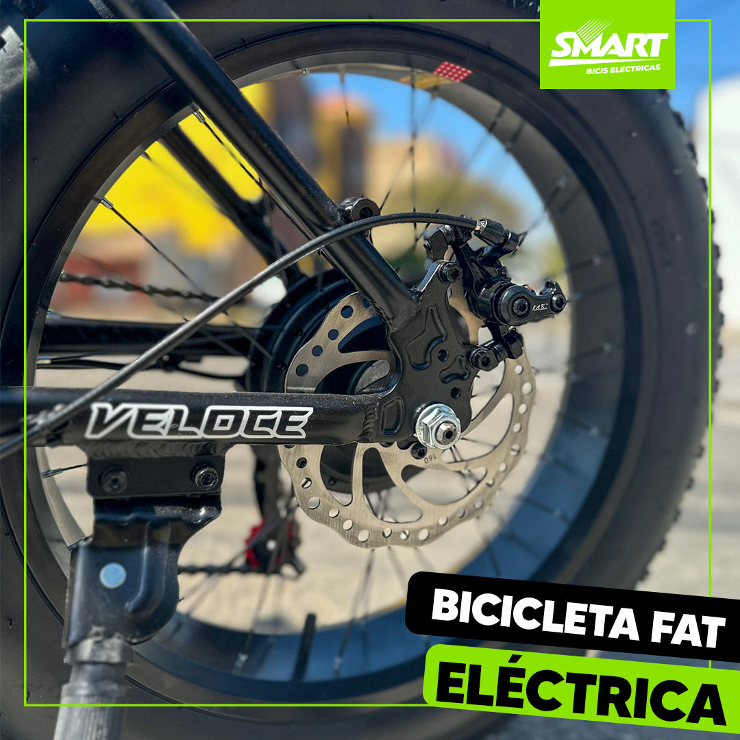 Bici Eléctrica FAT Plegable - Llantas Gruesas