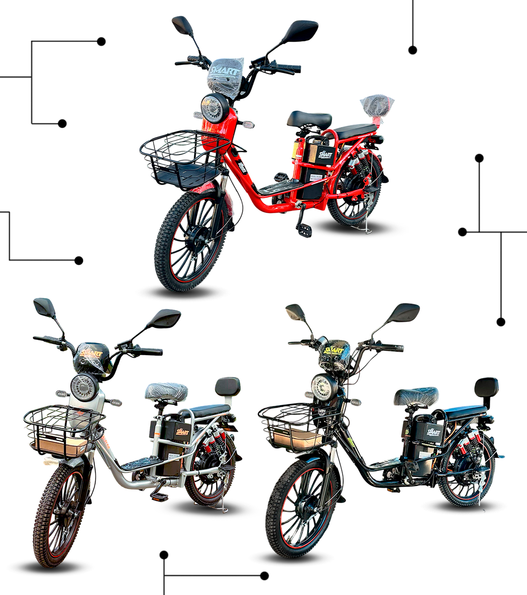 Bici Eléctrica Clásica  Pro V1