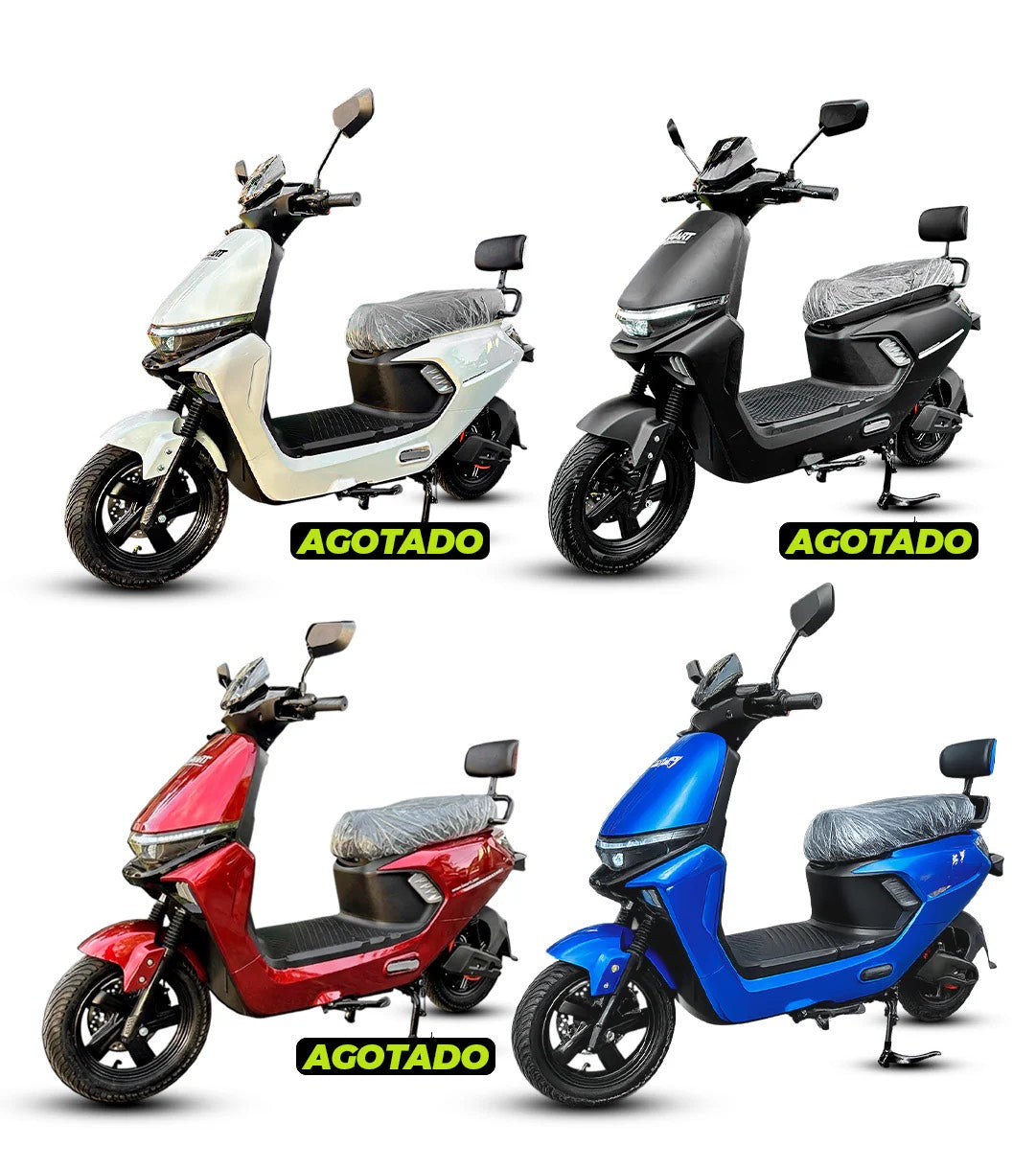 Moto eléctrica Flash 1200W