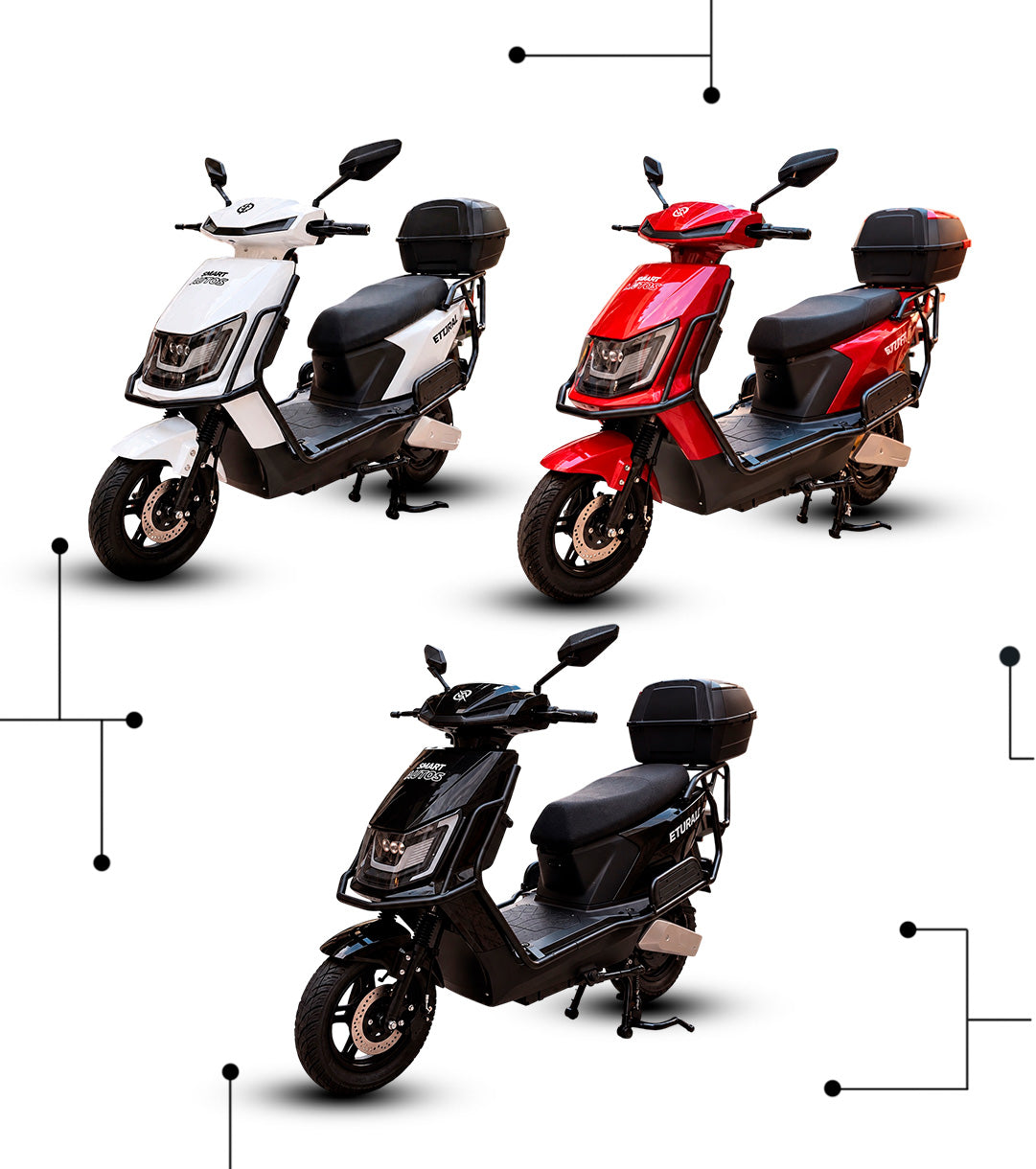 Moto Eléctrica Titania con Litio