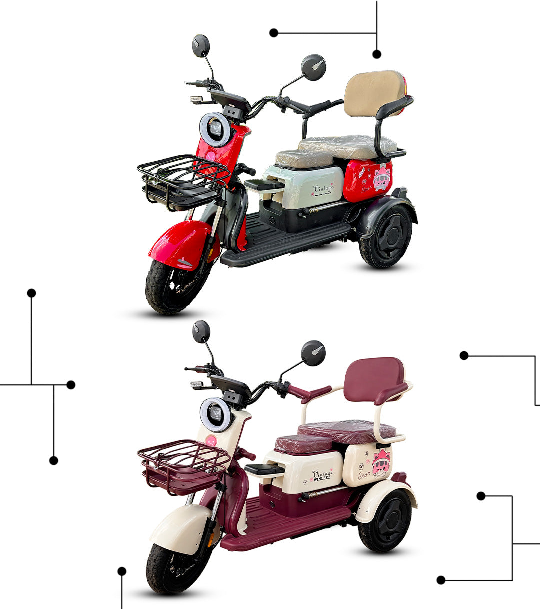 Trimoto Vintage (1000 W)