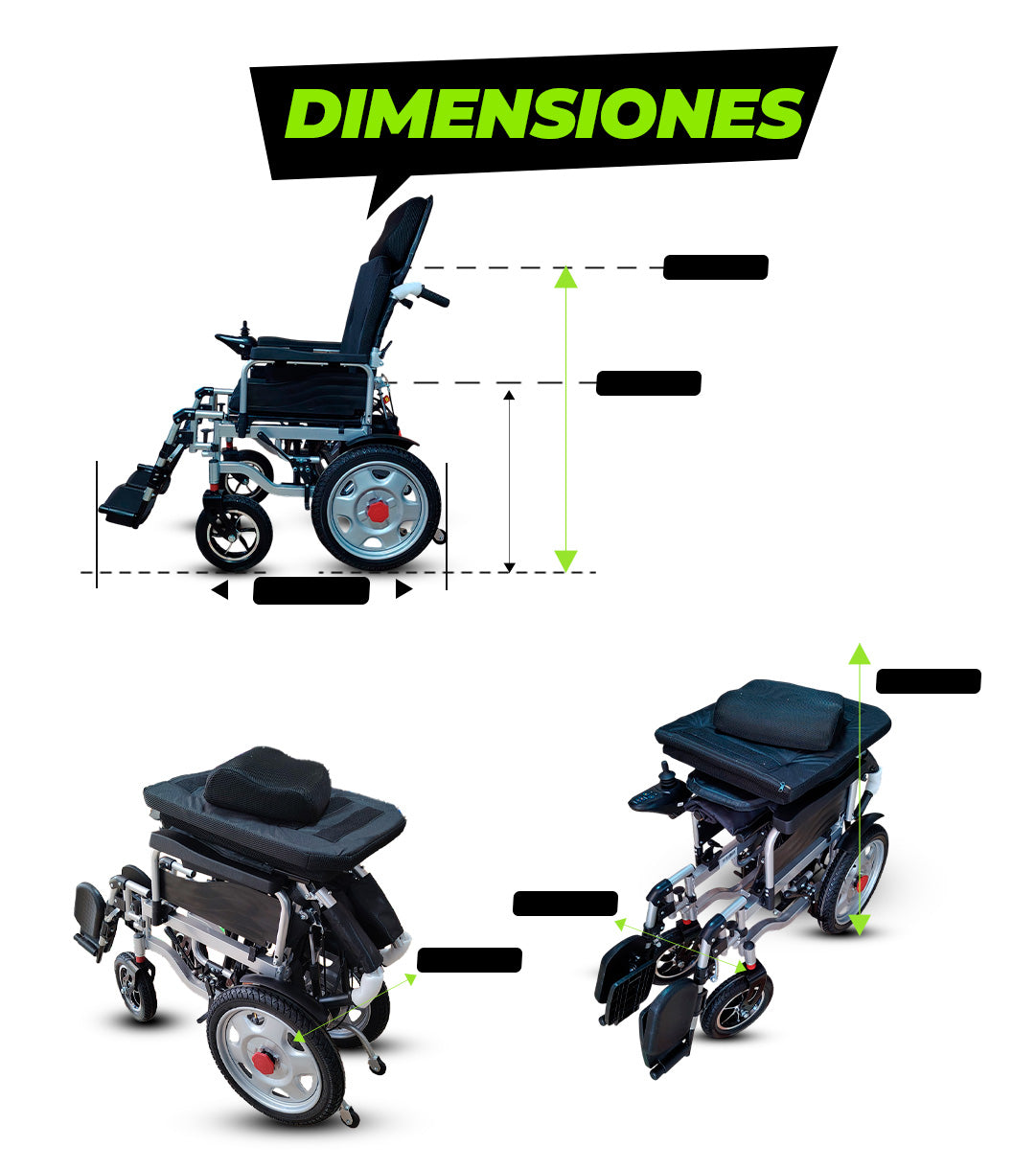 Silla de Ruedas Inclinación Manual