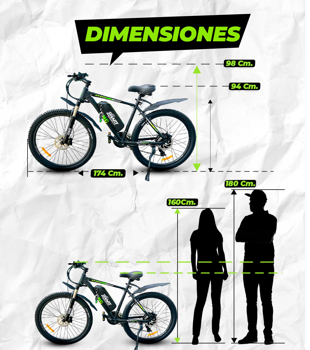 Bicicleta Montañera Slim