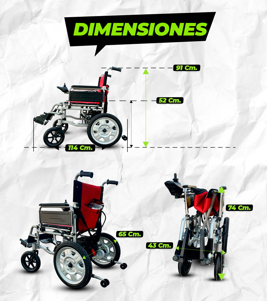 Silla de Ruedas Eléctrica ECO Pro