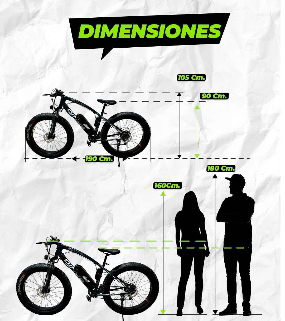 Bicicleta Fat Aro 26