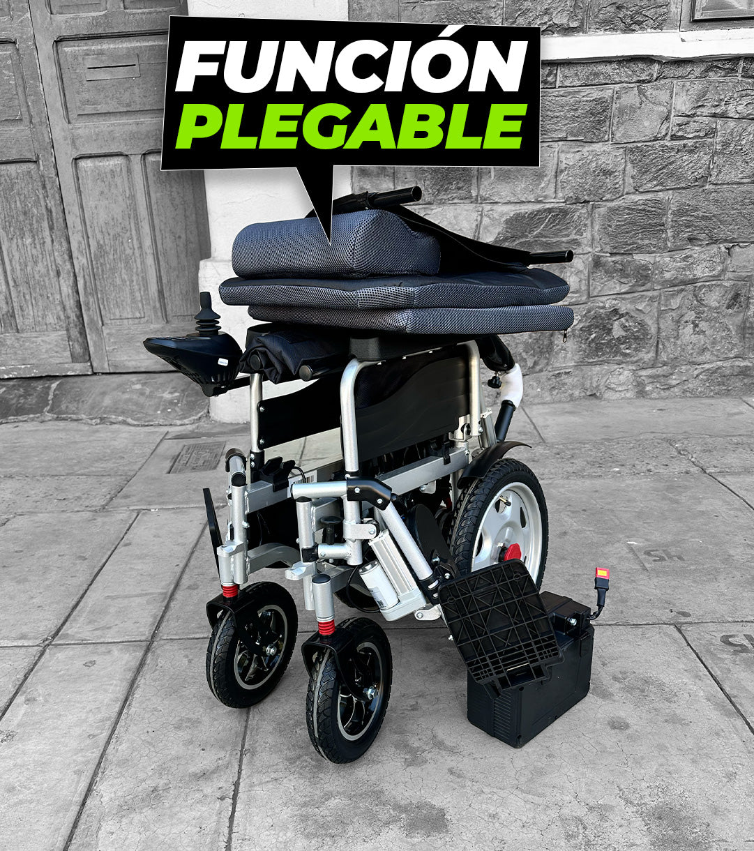 Silla de Ruedas Inclinación Eléctrica
