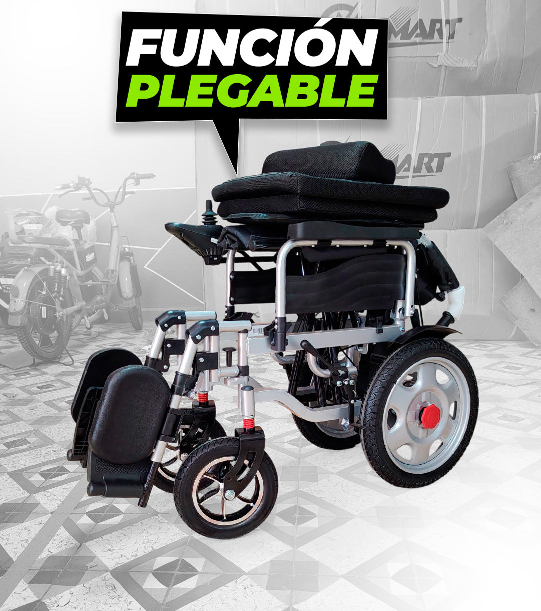 Silla de Ruedas Inclinación Manual