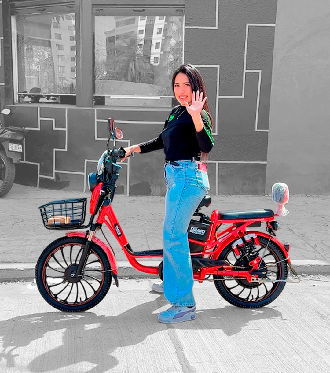 Bici Eléctrica Clásica  Pro V1