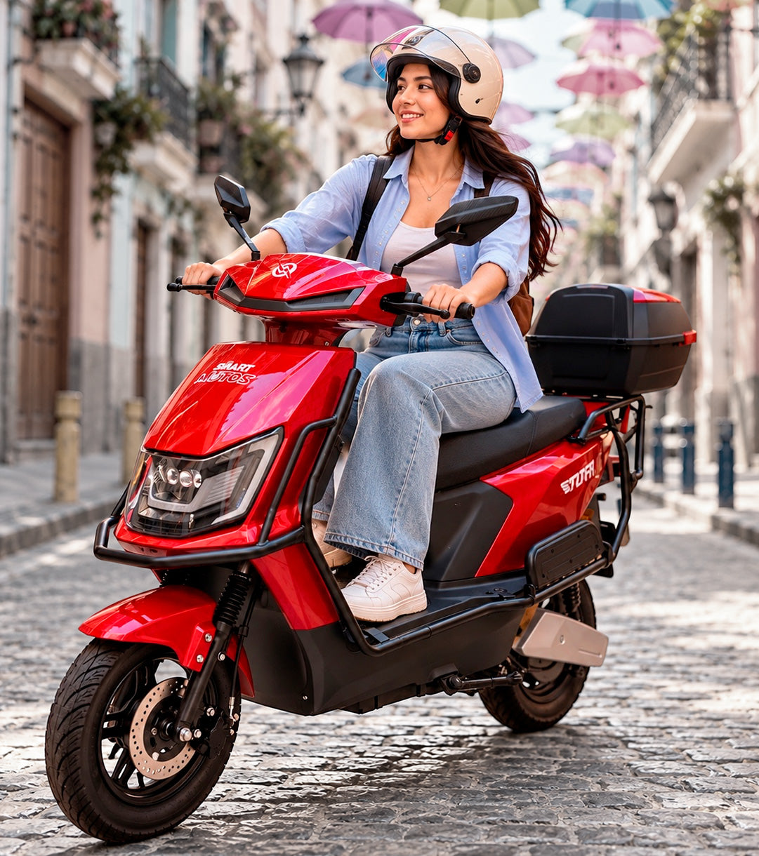 Moto Eléctrica Titania con Litio