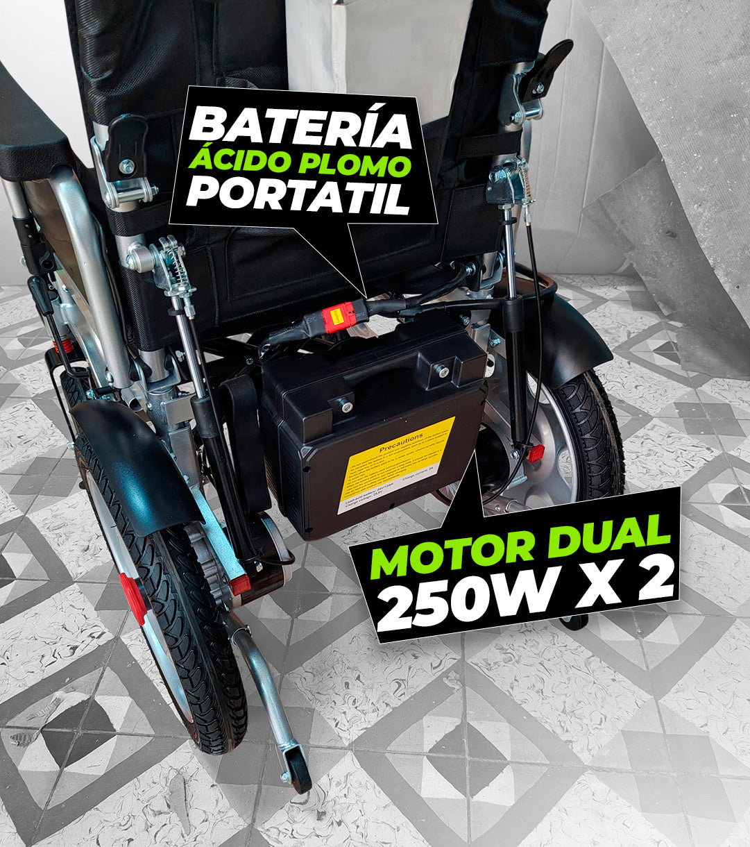 Silla de Ruedas Inclinación Manual