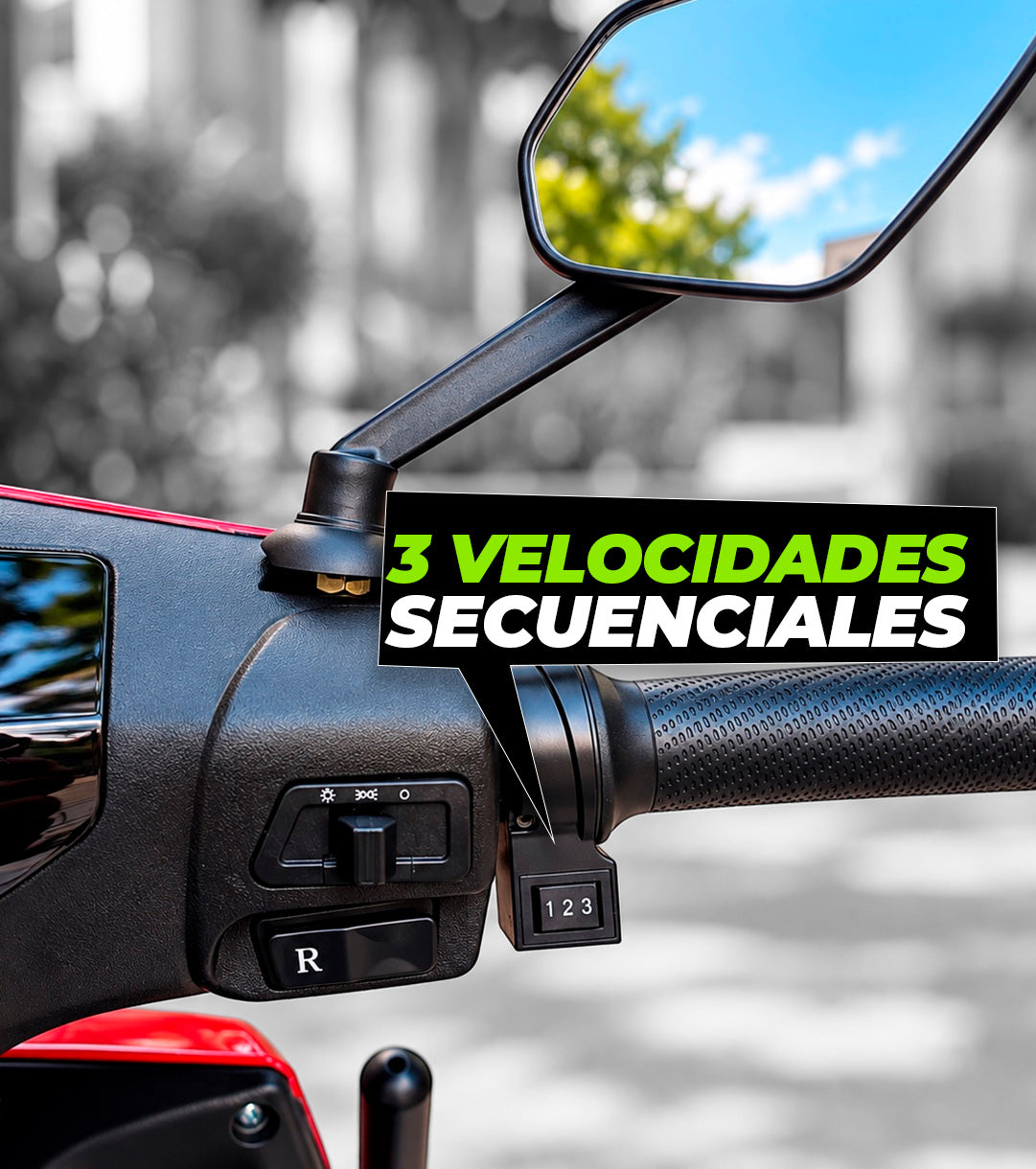 Moto Eléctrica Titania con Litio