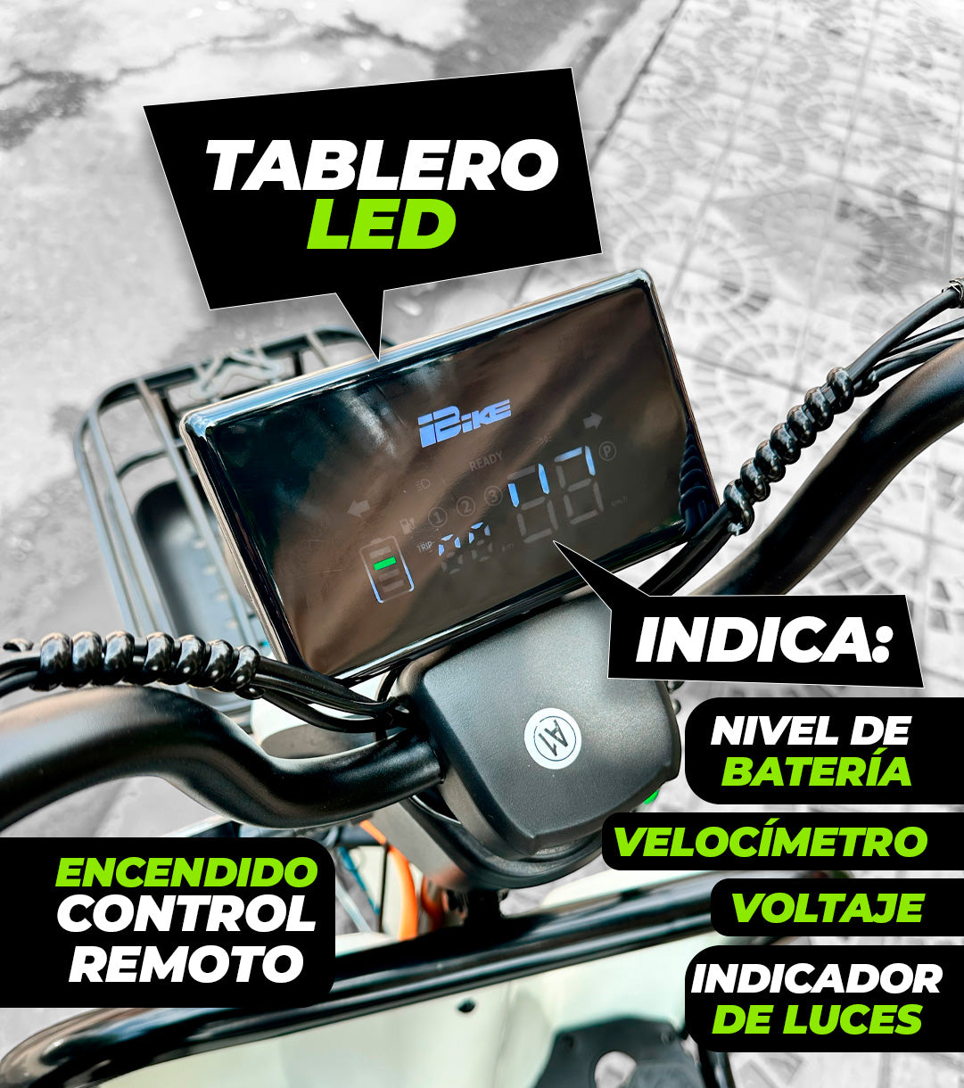 TRIMOTO METÁLICA 1000W