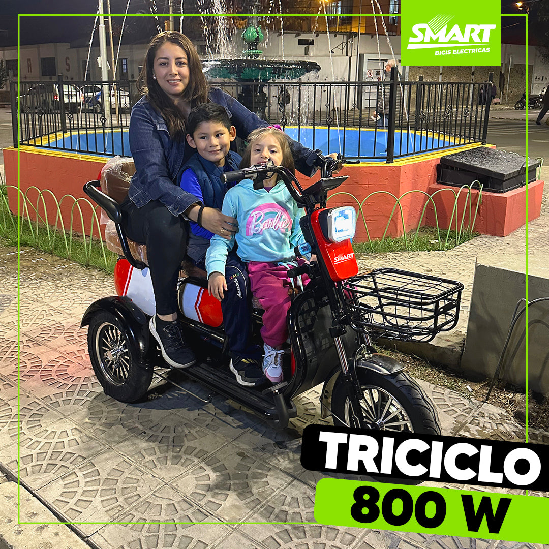 Triciclo Electrico V2 Smart 800W
