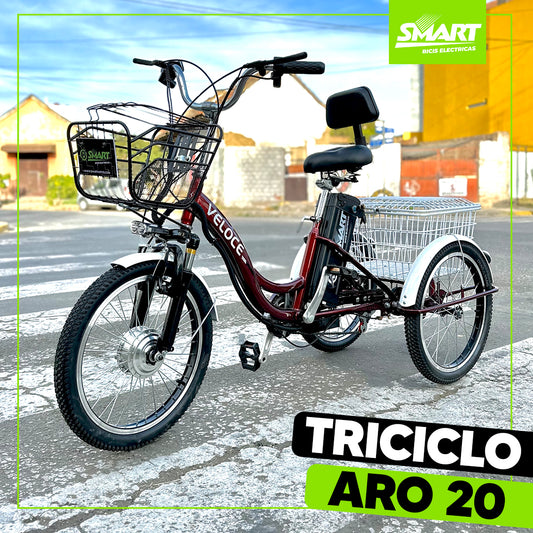 Triciclo Eléctrico Clasico aro 20