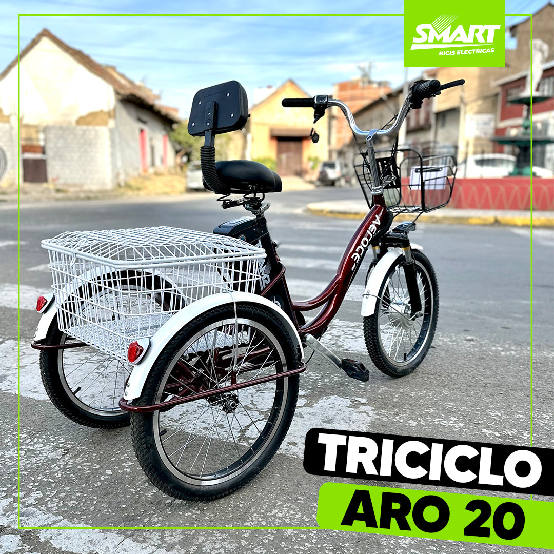 Triciclo Eléctrico Clasico aro 20